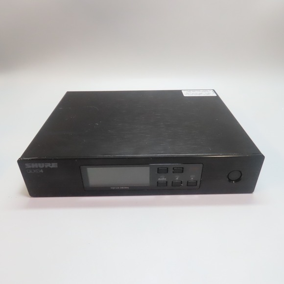 Shure QLXD4 H50 534-598 MHz Wireless Receiver *No Power Supply & Antennas*